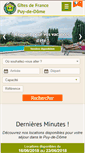Mobile Screenshot of gites-de-france-puydedome.com